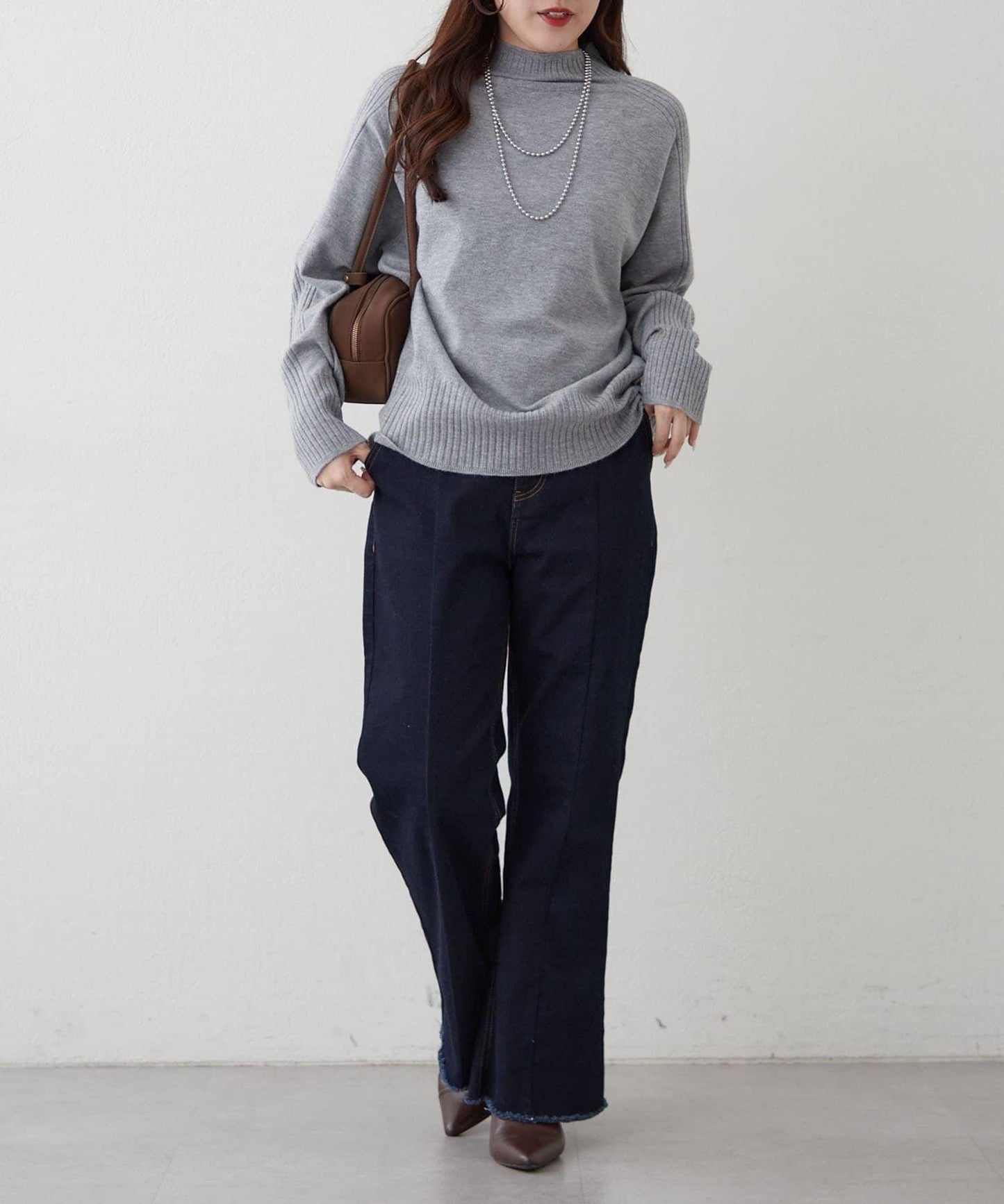 【RMAF】肩章裝飾針織套頭衫