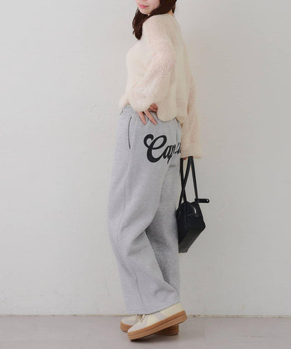 背面印花【RMAF】亮片休閒褲