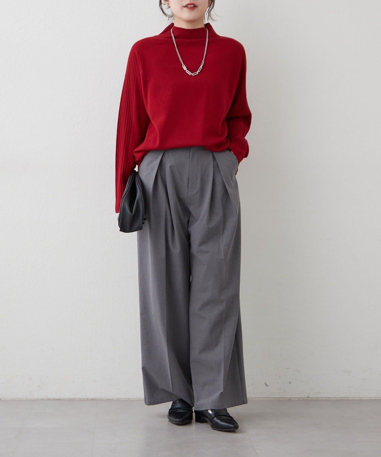 【RMAF】肩章裝飾針織套頭衫