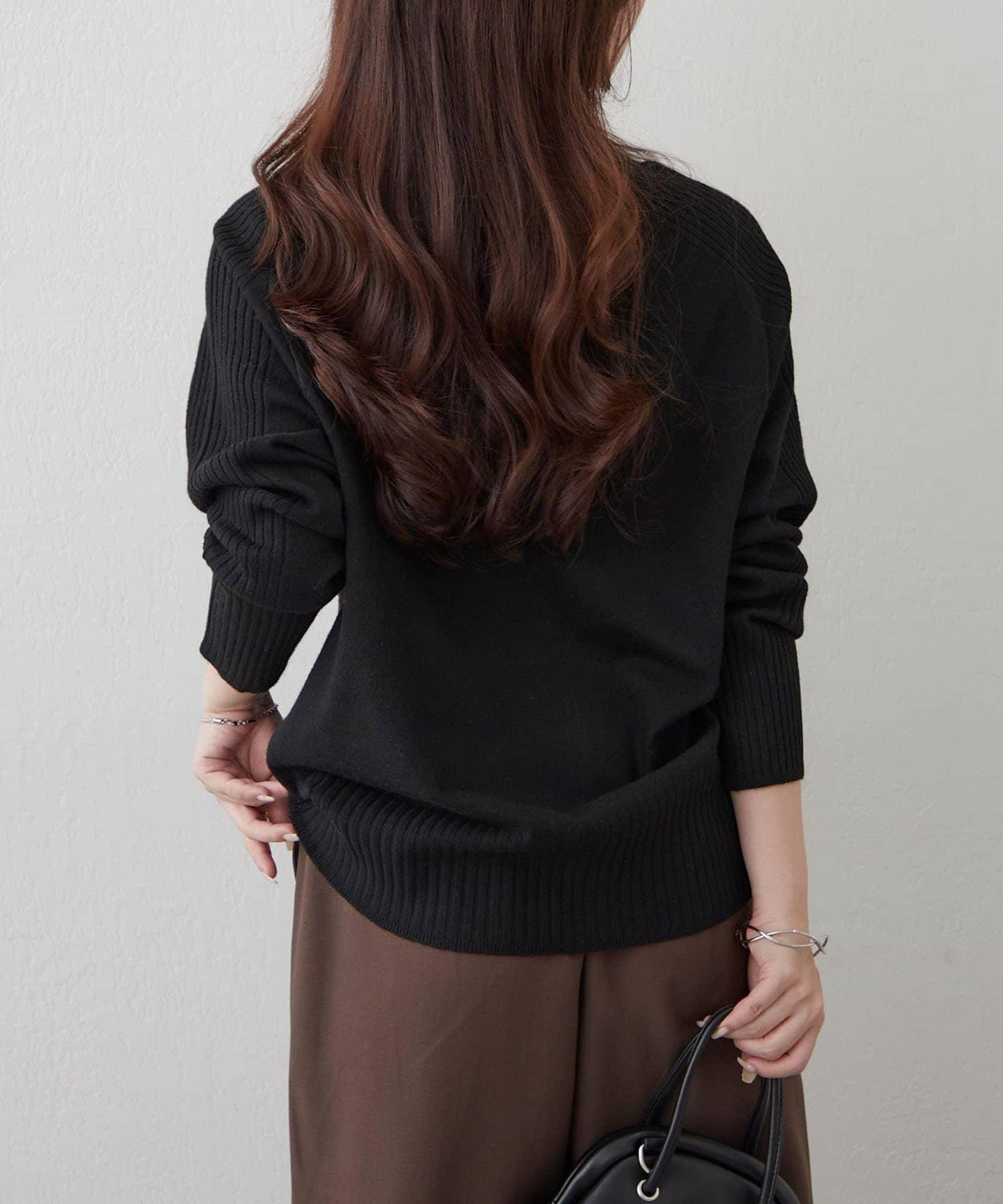 【RMAF】肩章裝飾針織套頭衫