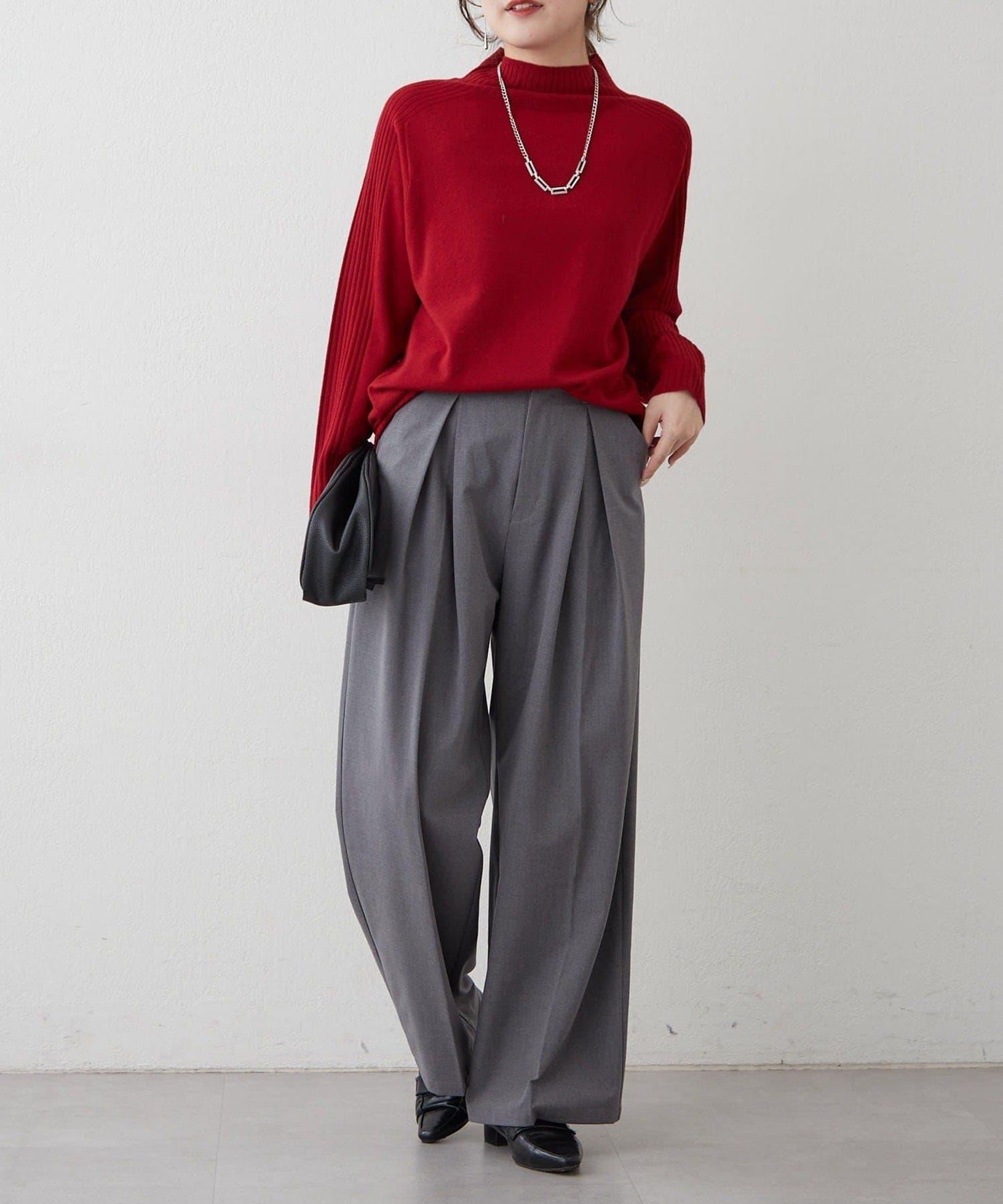 【RMAF】肩章裝飾針織套頭衫