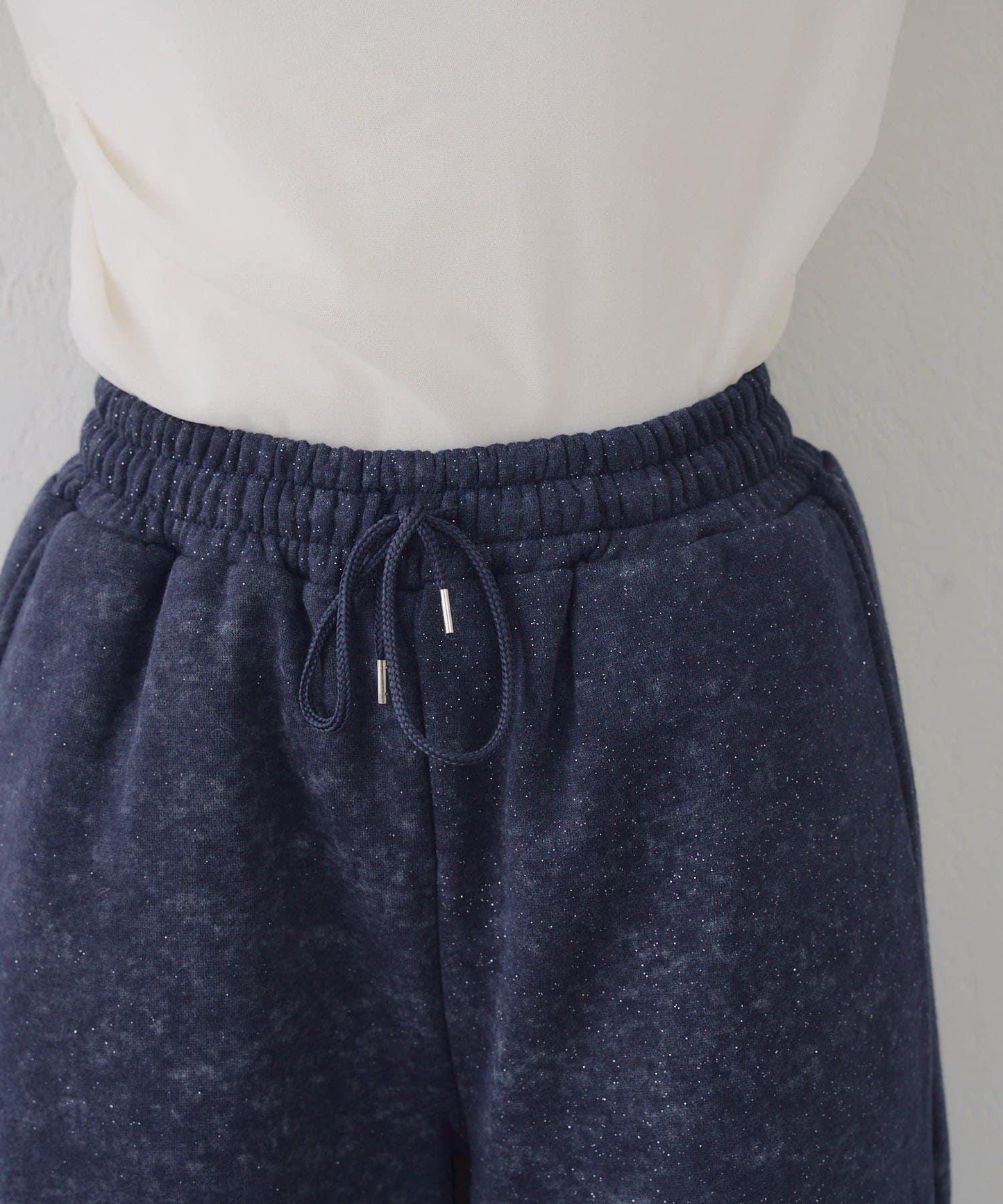 背面印花【RMAF】亮片休閒褲