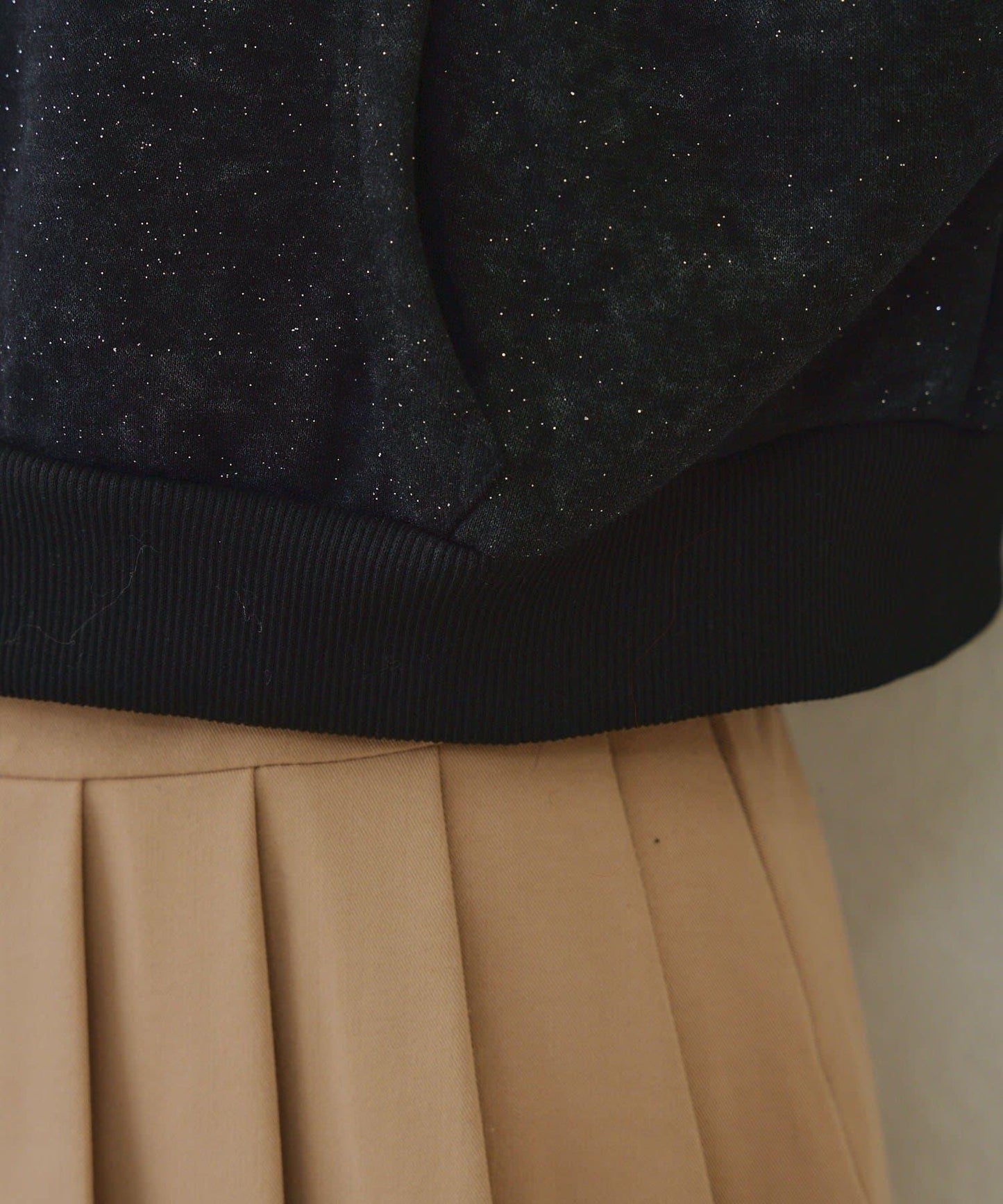 【RMAF】帶毛絨帽亮片連帽衫