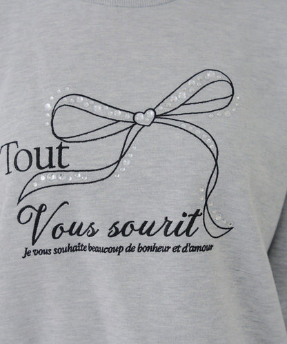 【RMAF】蕾絲裝飾寶石衛衣