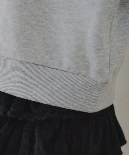 【RMAF】蕾絲裝飾寶石衛衣