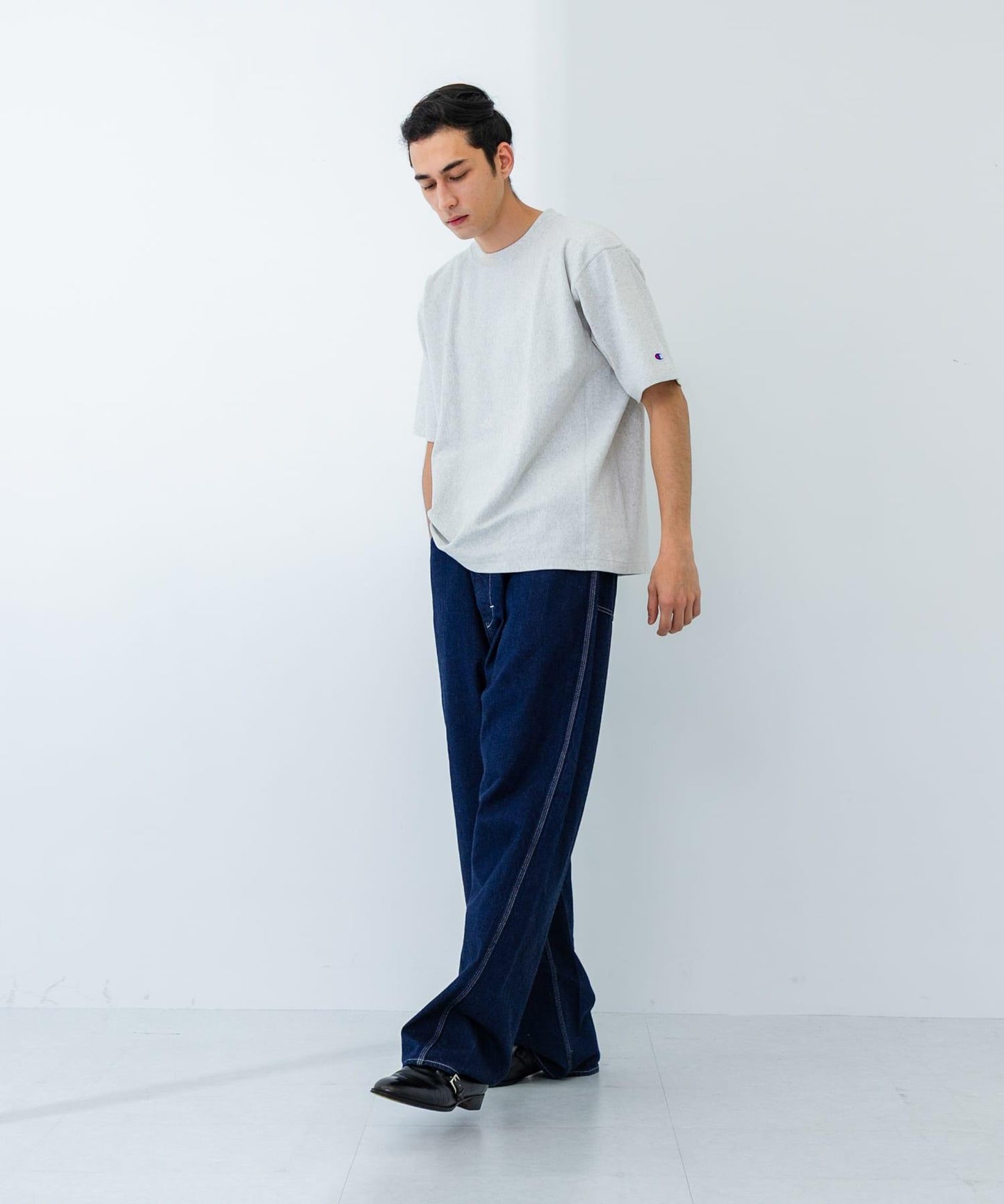 「特別訂製」Champion×UR USA版型短袖T恤