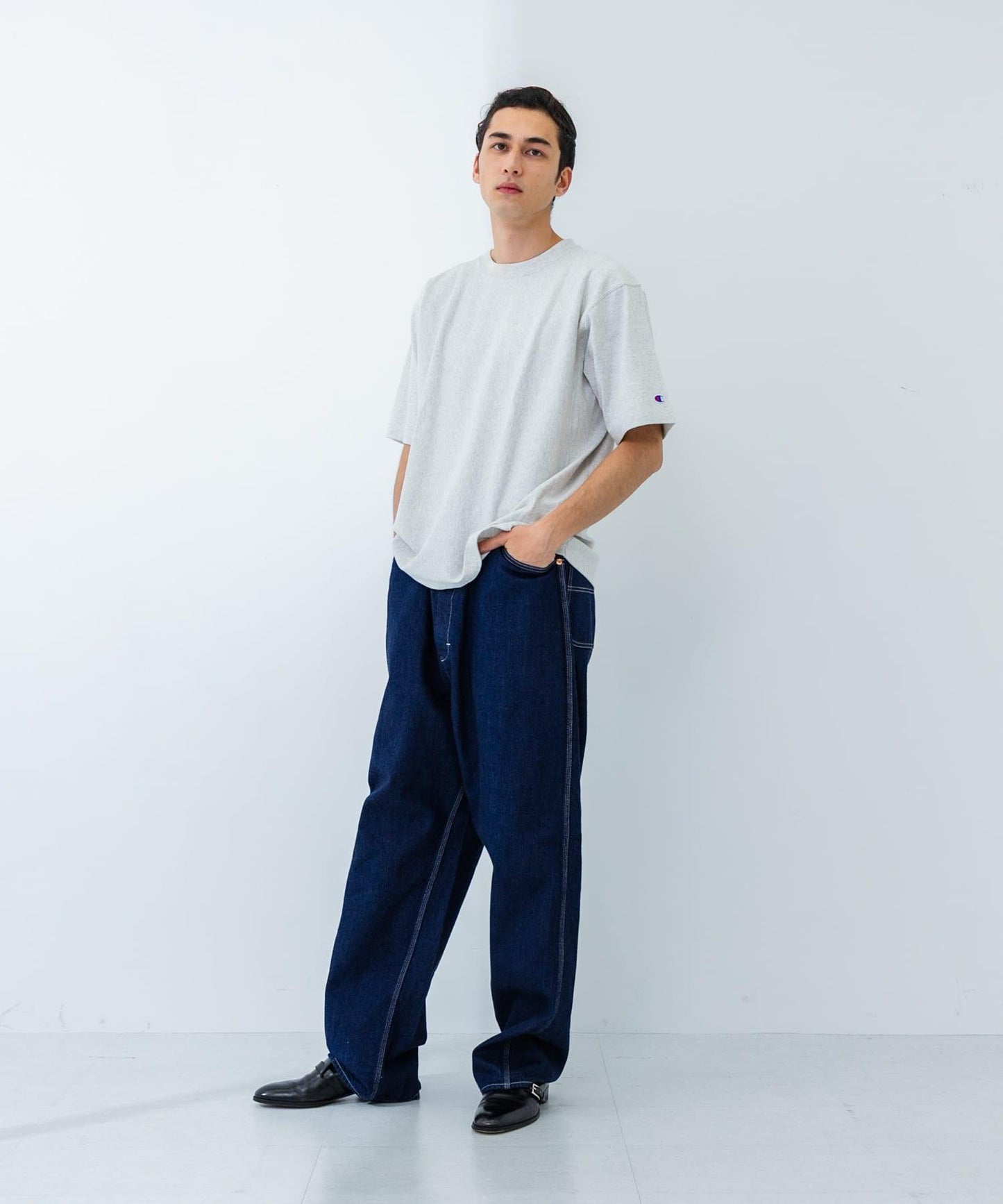 「特別訂製」Champion×UR USA版型短袖T恤