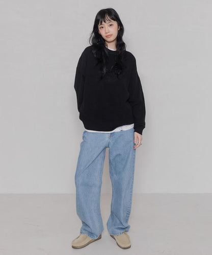 ローソン×FREAK'S STORE RELAX FIT EASY WASH KNIT/寬鬆版型易洗針織衫/ローソンフリーク