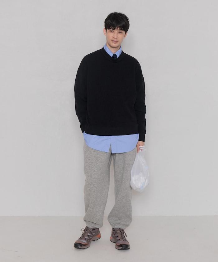 ローソン×FREAK'S STORE RELAX FIT EASY WASH KNIT/寬鬆版型易洗針織衫/ローソンフリーク