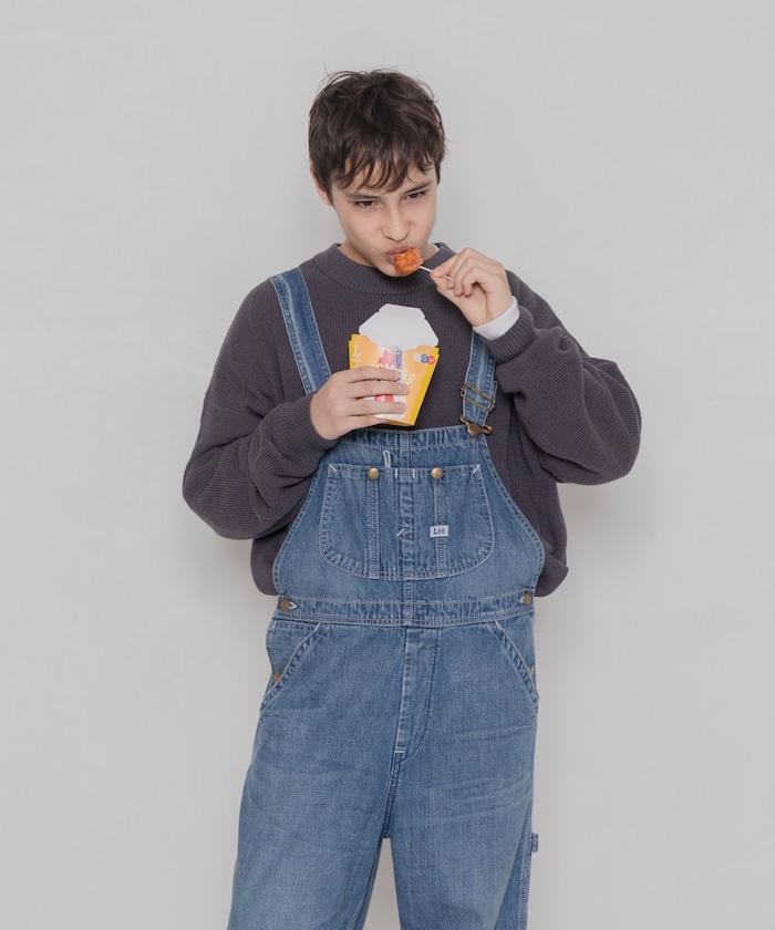 ローソン×FREAK'S STORE RELAX FIT EASY WASH KNIT/寬鬆版型易洗針織衫/ローソンフリーク