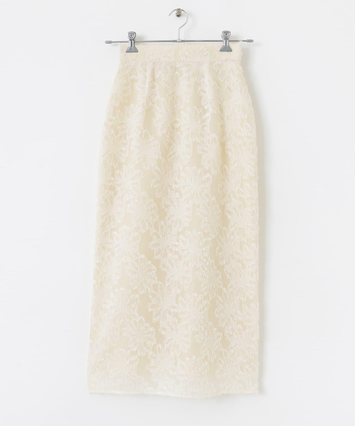 花卉提花直筒裙