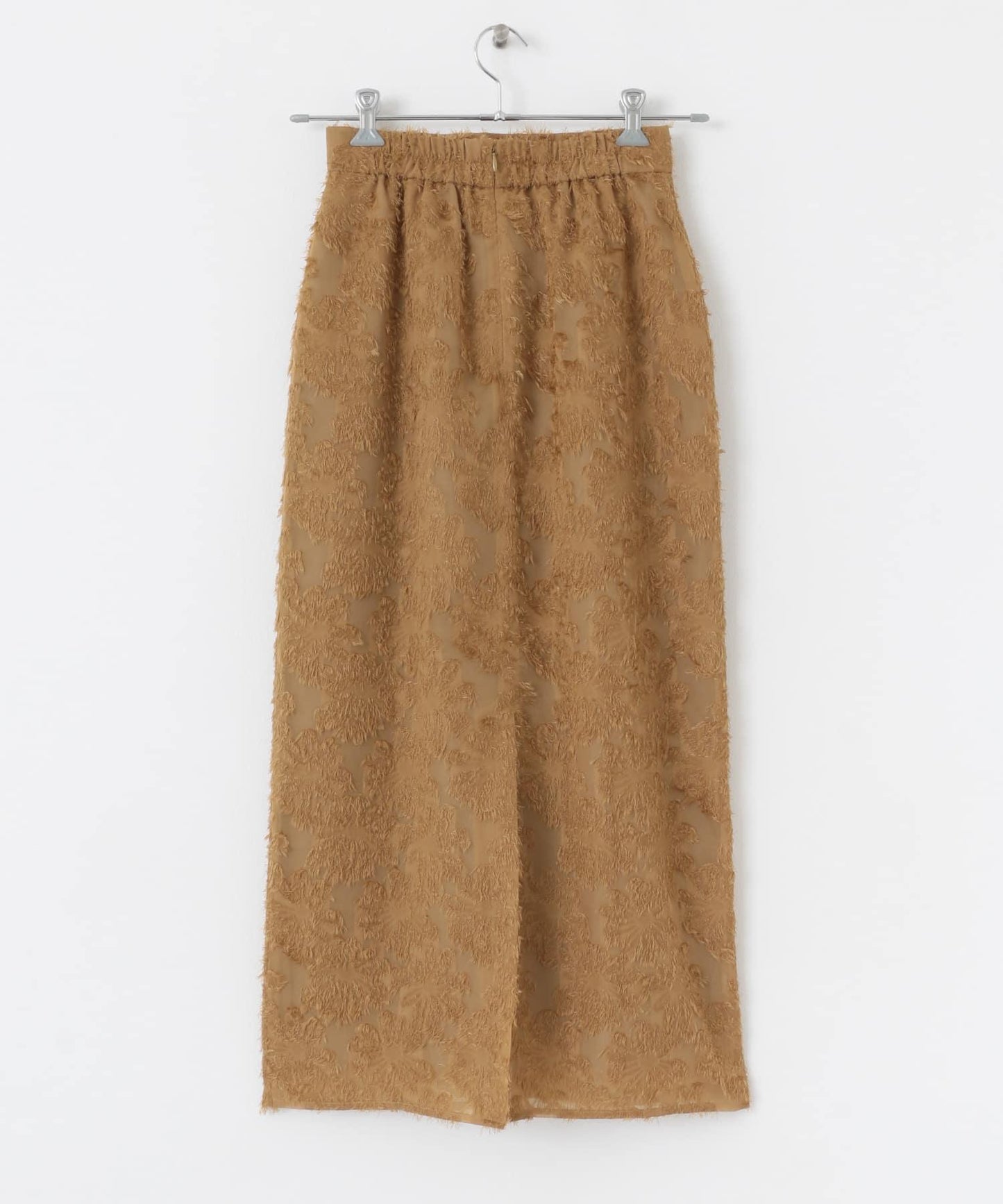 花卉提花直筒裙