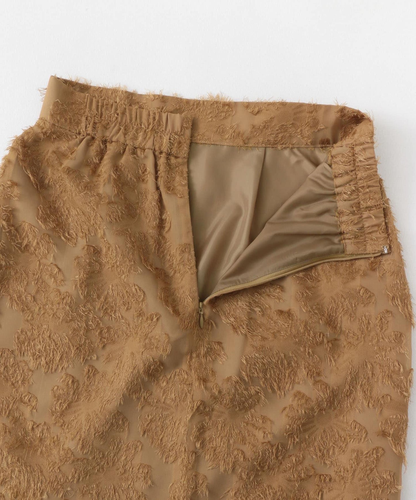 花卉提花直筒裙