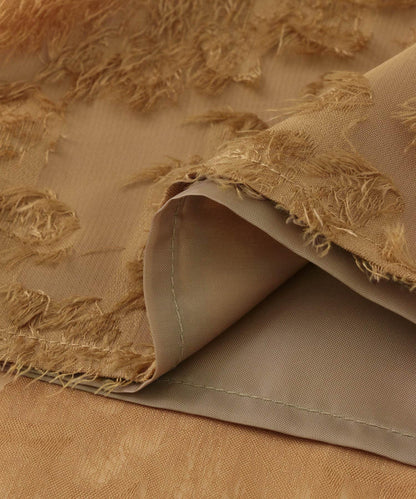 花卉提花直筒裙