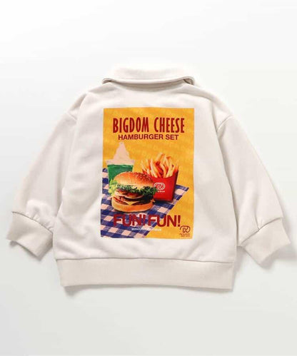 DomDom漢堡 半拉鍊衛衣