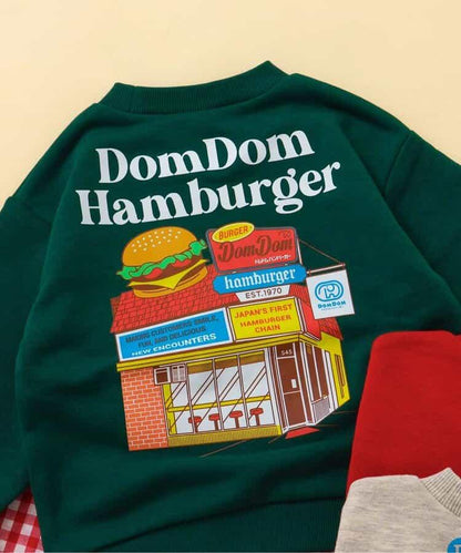 DomDom漢堡 3款圖案衛衣