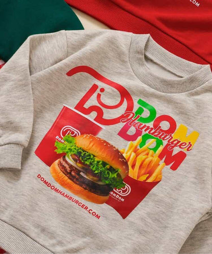 DomDom漢堡 3款圖案衛衣
