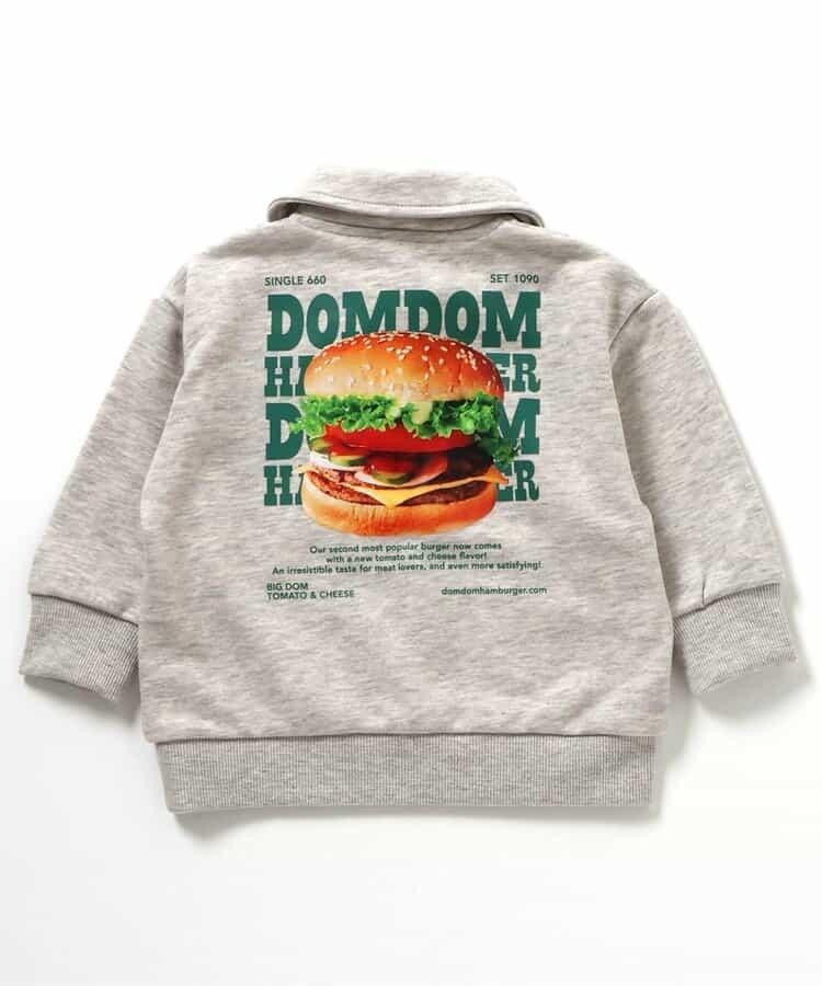 DomDom漢堡 半拉鍊衛衣