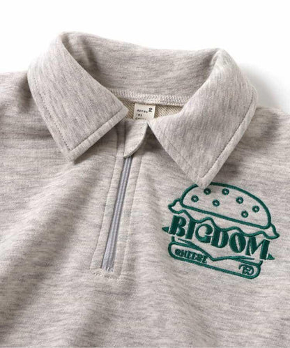 DomDom漢堡 半拉鍊衛衣