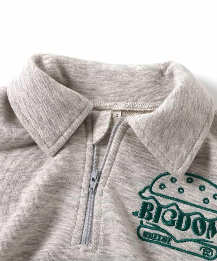 DomDom漢堡 半拉鍊衛衣