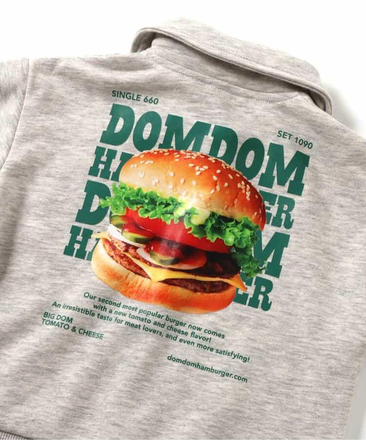 DomDom漢堡 半拉鍊衛衣