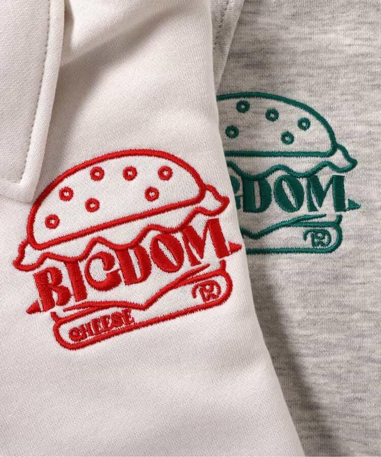 DomDom漢堡 半拉鍊衛衣