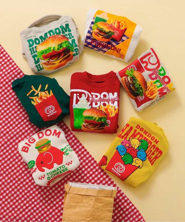 DomDom漢堡 半拉鍊衛衣