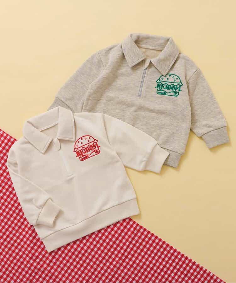 DomDom漢堡 半拉鍊衛衣