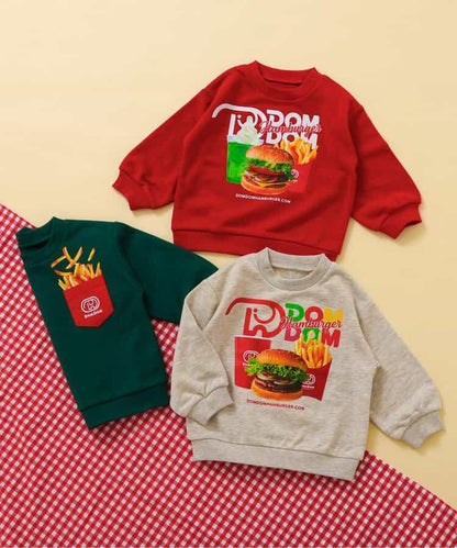 DomDom漢堡 3款圖案衛衣