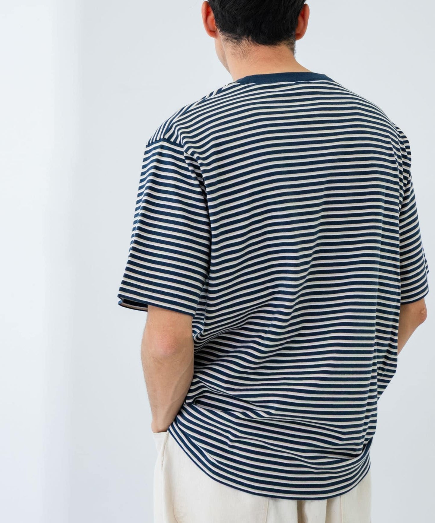 『特別訂製』Champion×UR USA版型條紋T恤