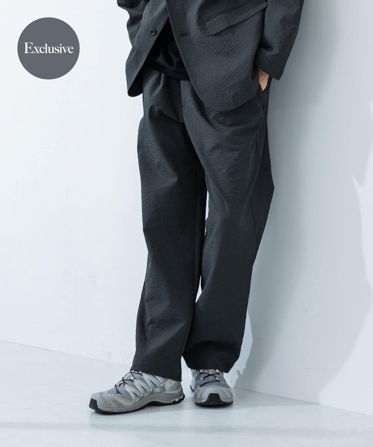 『聯名』THOUSAND MILE×UR 彈力休閒褲