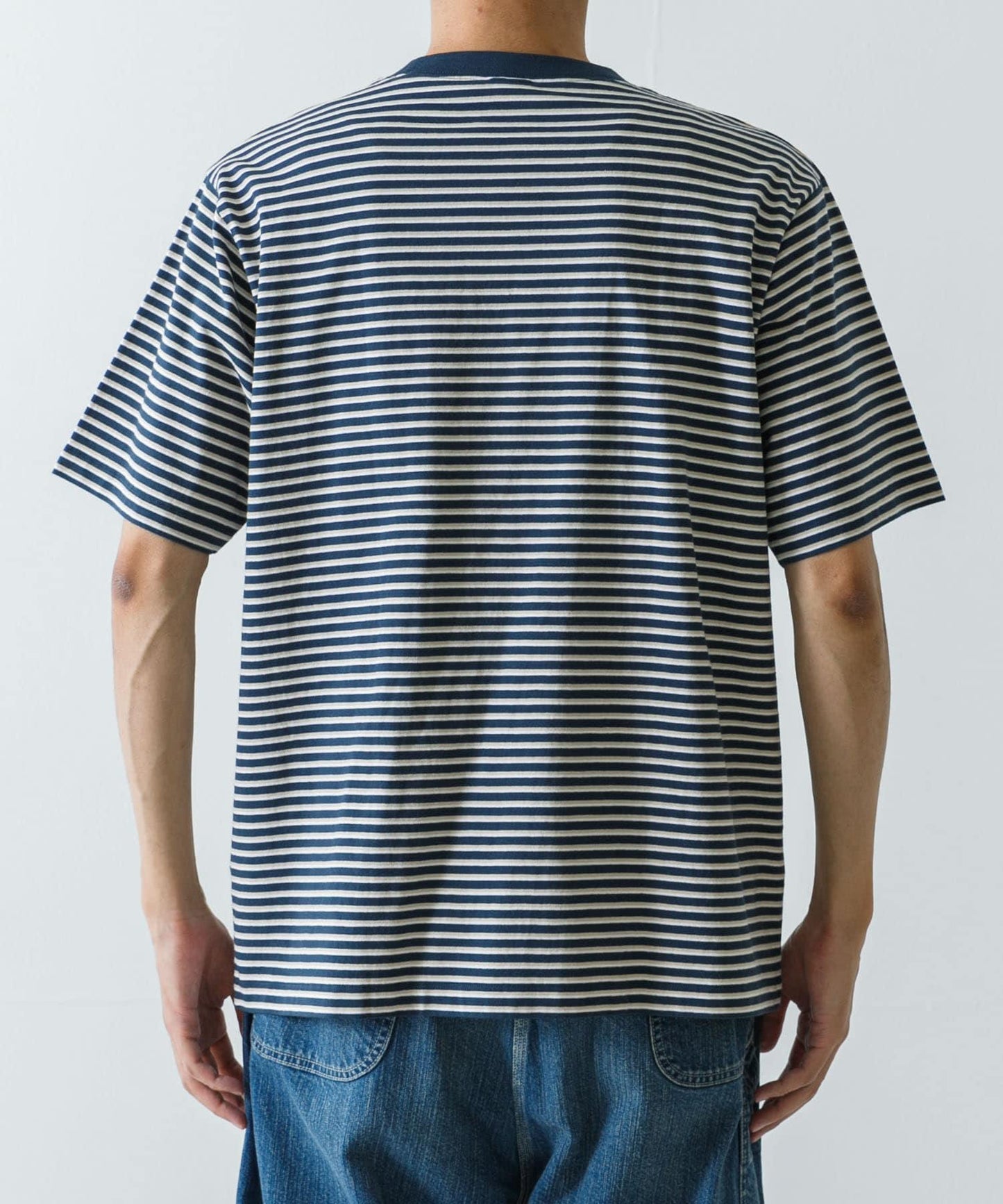 『特別訂製』Champion×UR USA版型條紋T恤