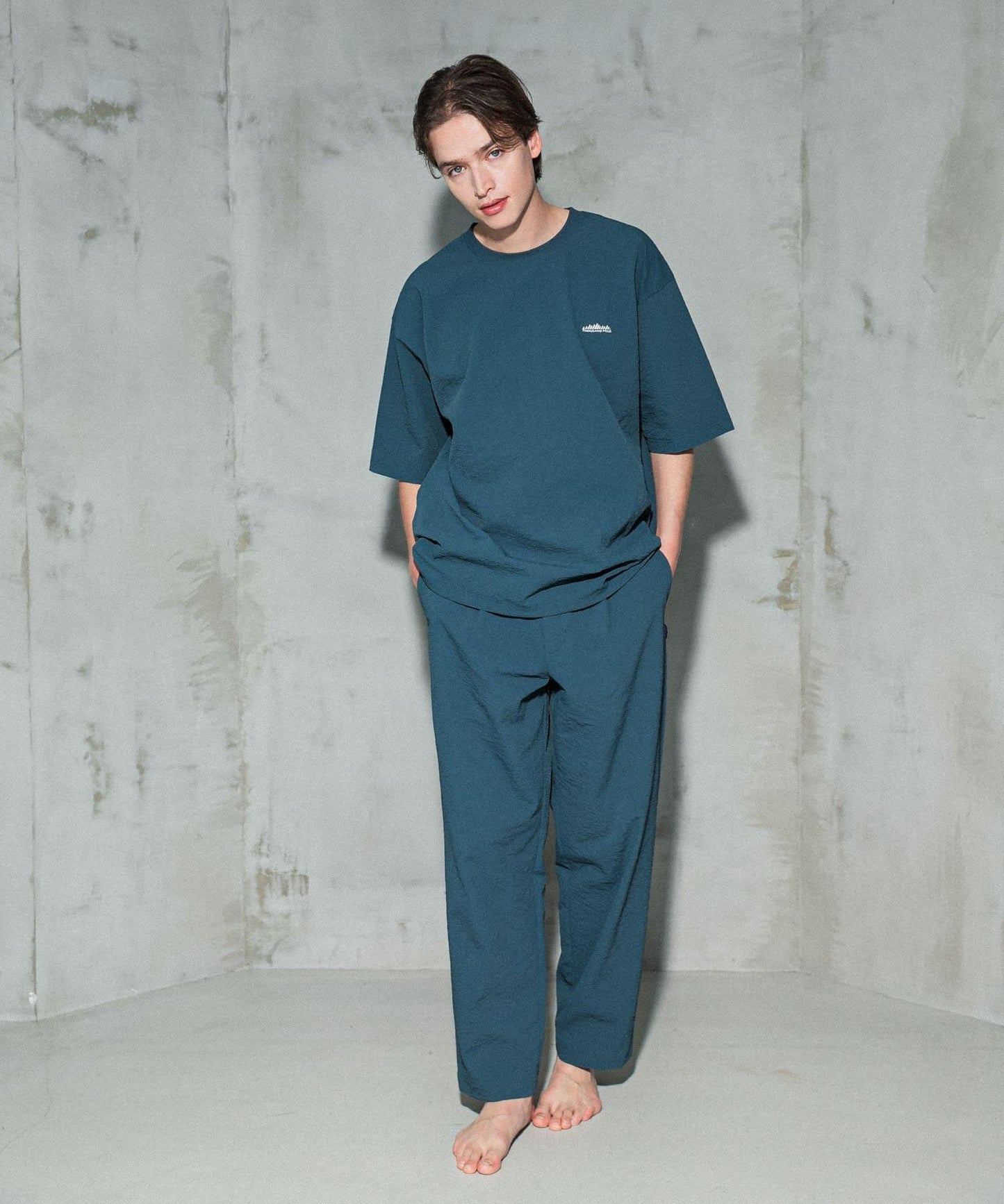 『聯名』THOUSAND MILE×UR 彈力休閒褲