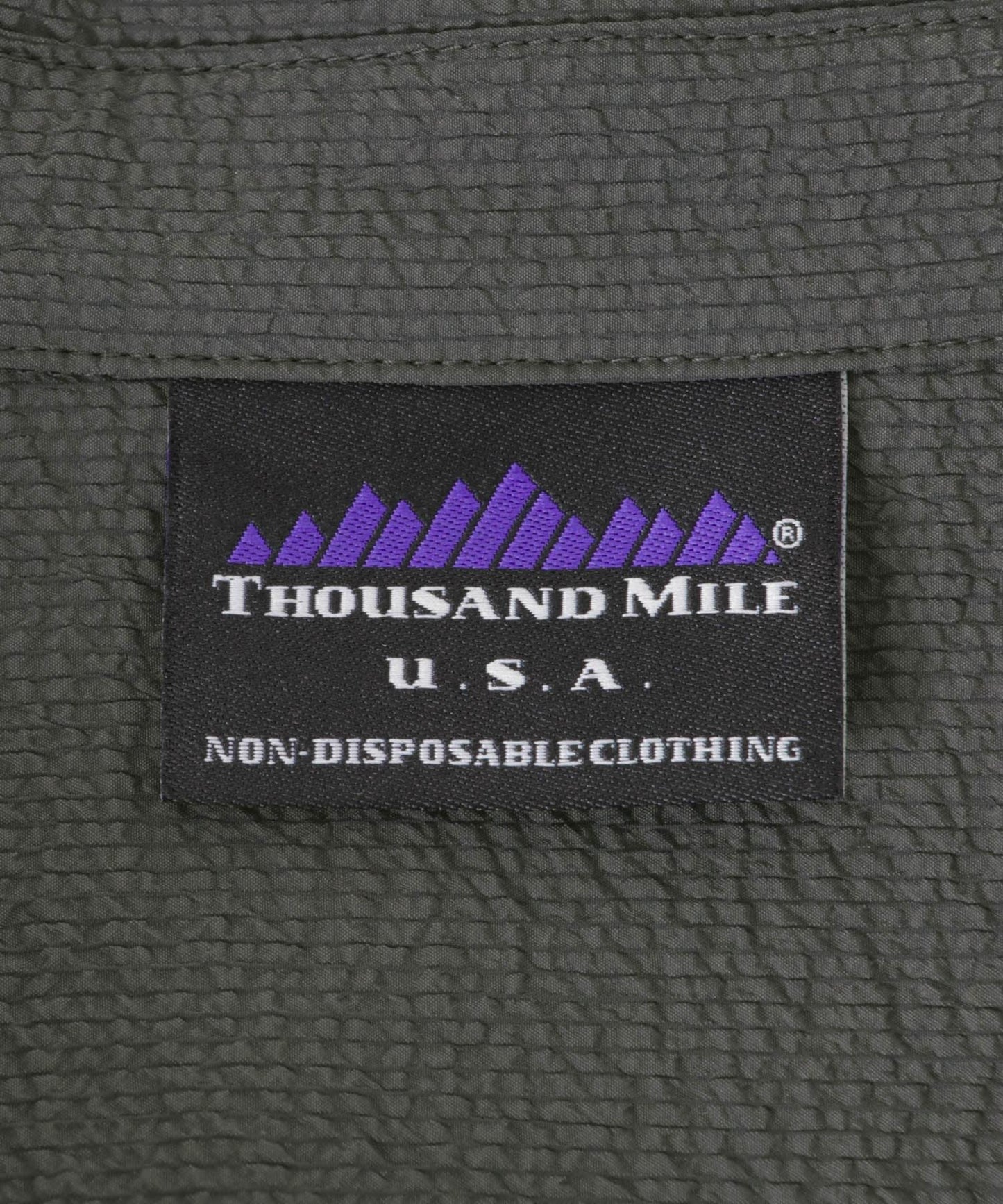 『聯名』THOUSAND MILE×UR 可機洗抽繩襯衫