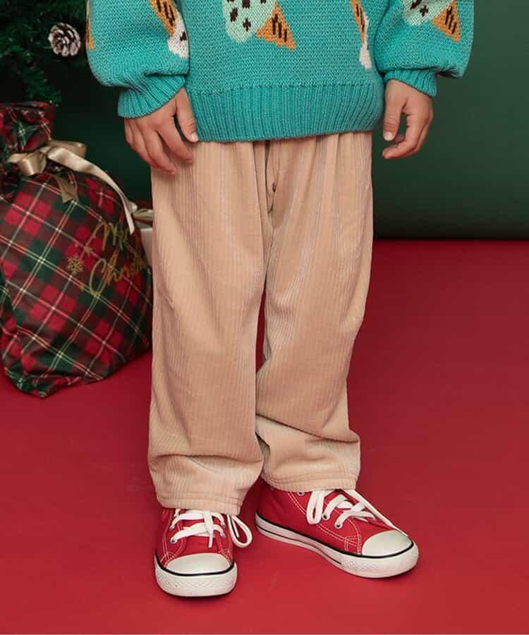 保暖柔軟錐形長褲 10分丈