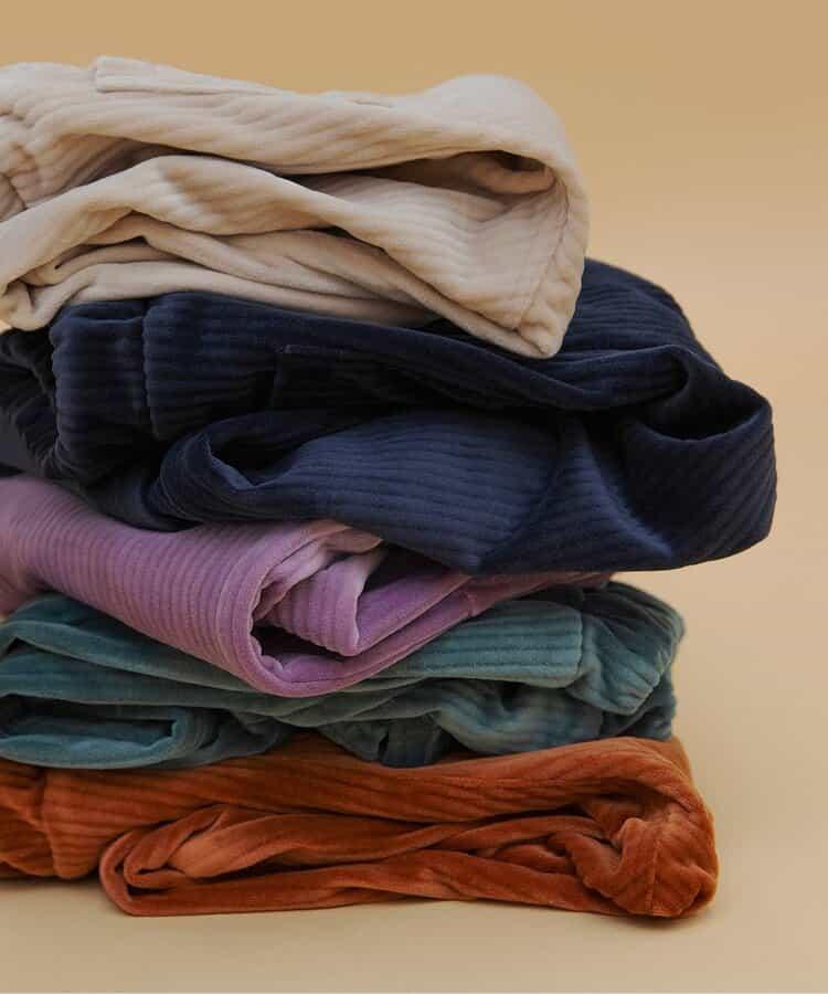 保暖柔軟錐形長褲 10分丈