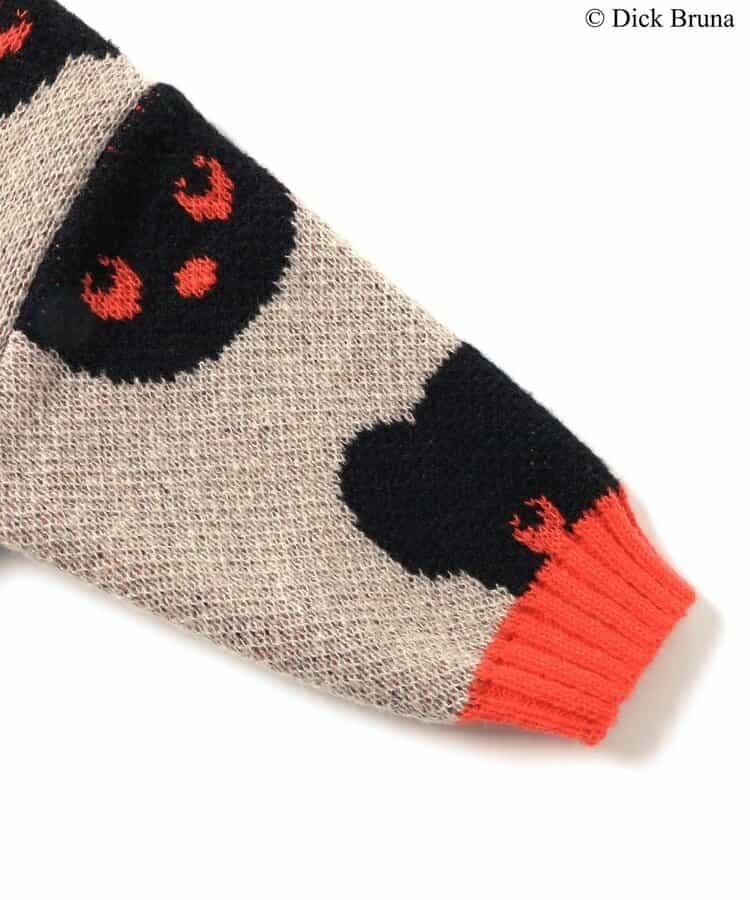 黑熊圖案針織套頭衫_可機洗