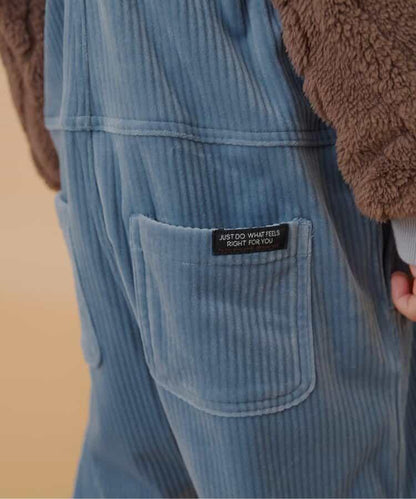 保暖柔軟連體褲 10分褲