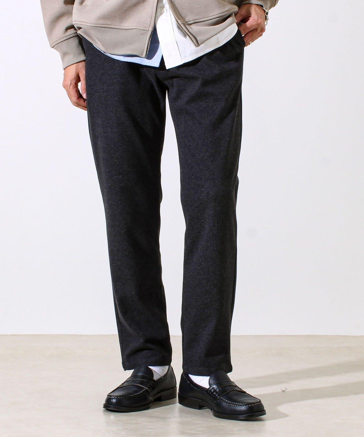 【Deep Shape】微絨彈力休閒褲