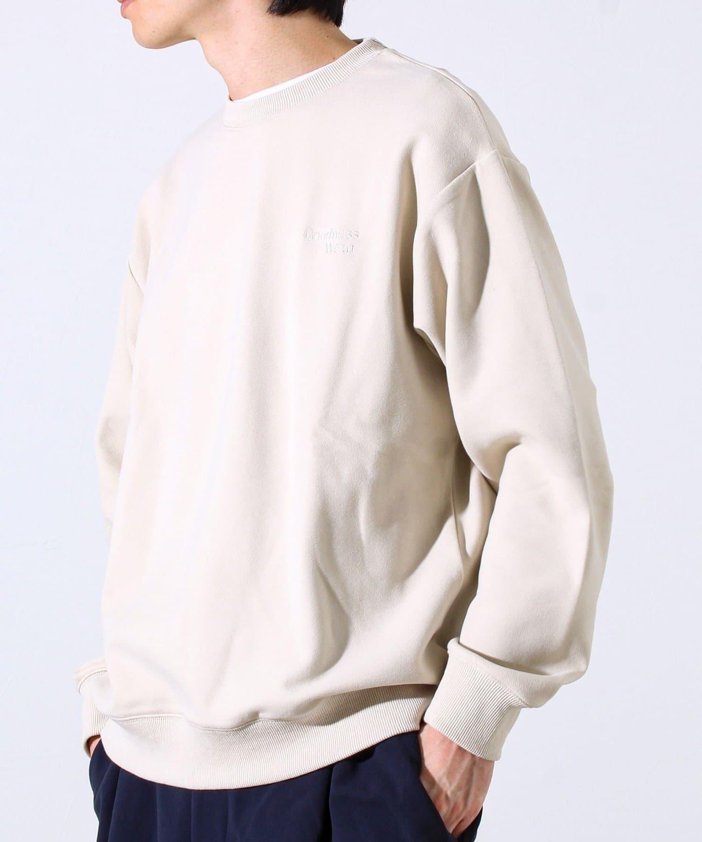 【GOODNESS WEAR】柔軟觸感加絨圓領衛衣