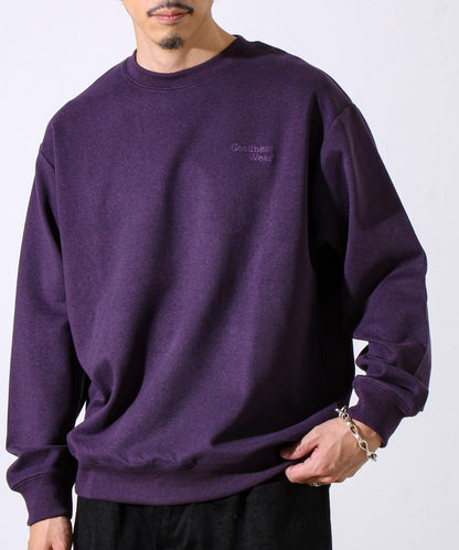 【GOODNESS WEAR】柔軟觸感加絨圓領衛衣