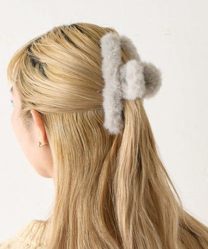 毛絨髮圈