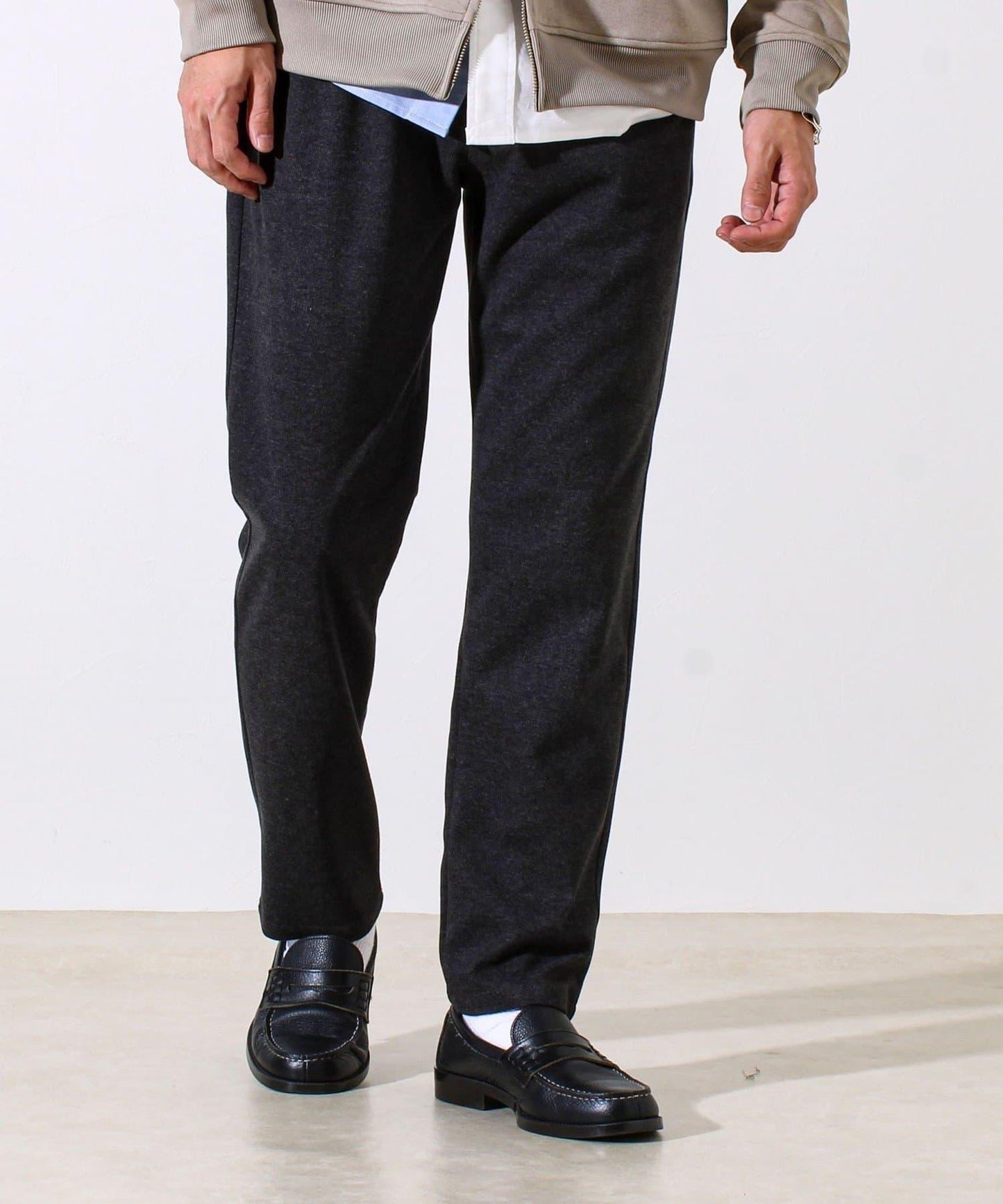 【Deep Shape】微絨彈力休閒褲