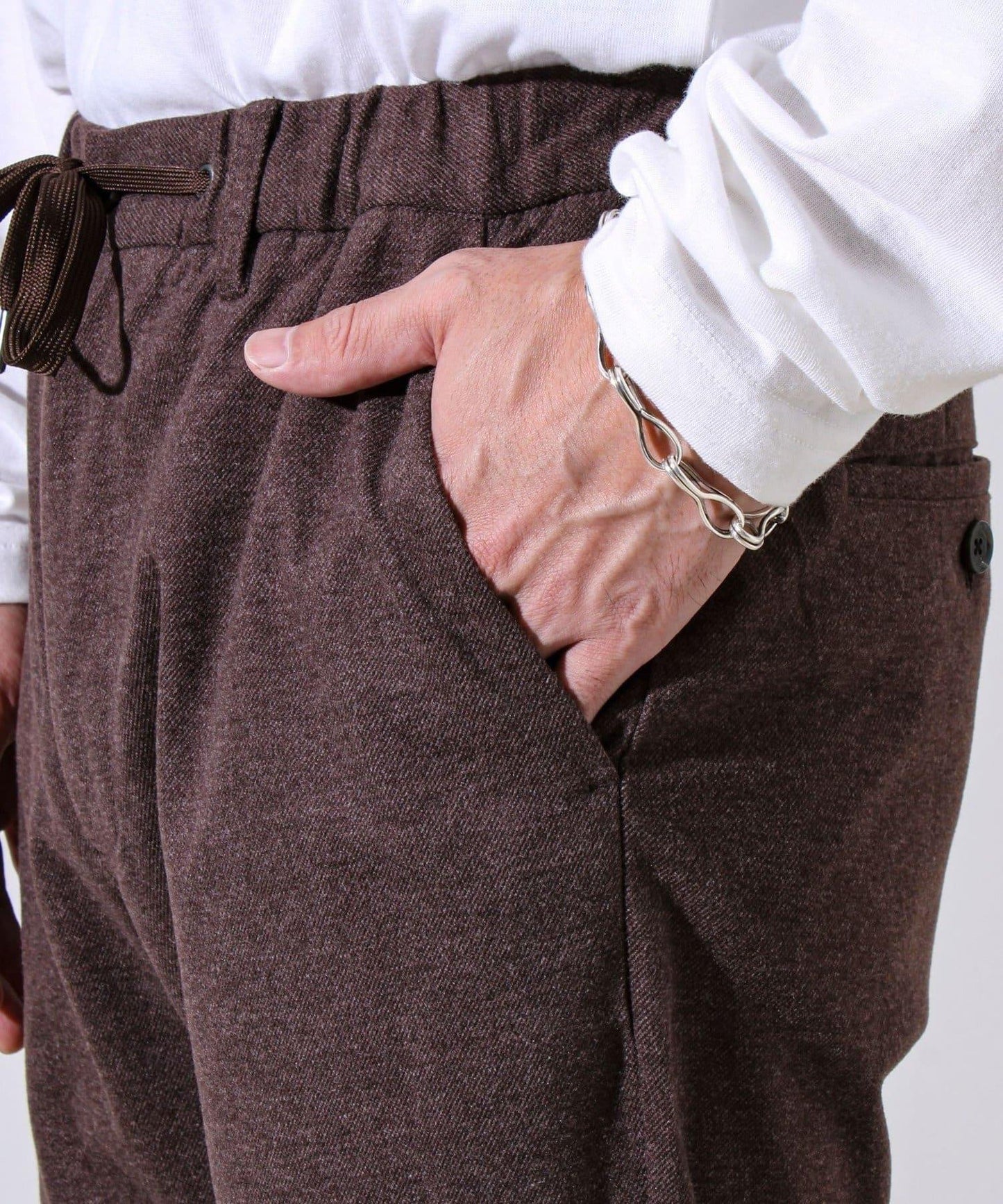 【Deep Shape】微絨彈力休閒褲