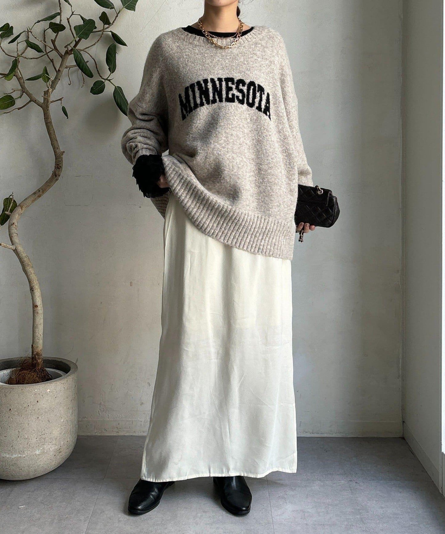 袖部荷葉邊上衣