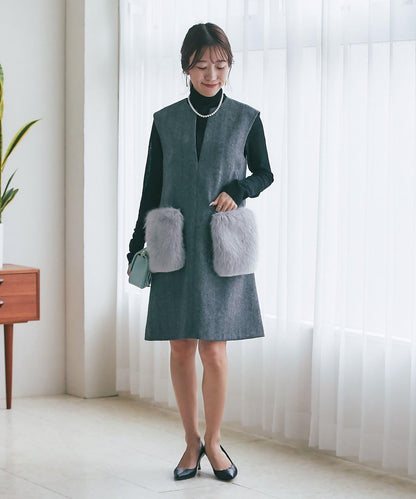 【miki監修・復刻】口袋毛絨呢夾克