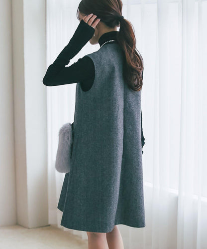 【miki監修・復刻】口袋毛絨呢夾克