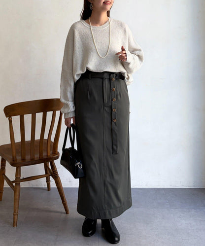 亮片蝙蝠袖針織套頭衫