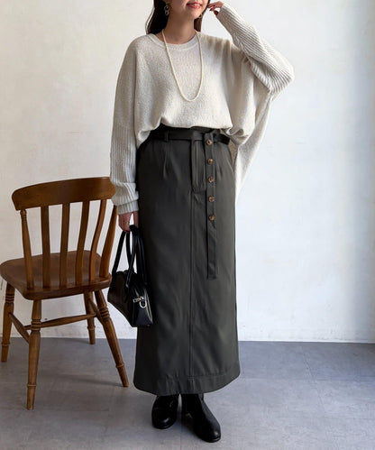 亮片蝙蝠袖針織套頭衫