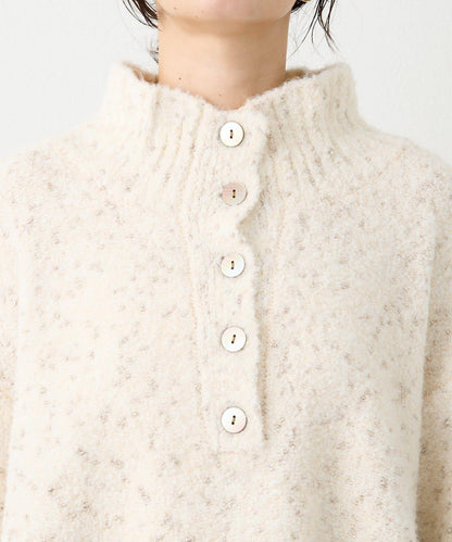 【時尚編織】亮絲結2way高領毛衣/預計1月中旬發貨